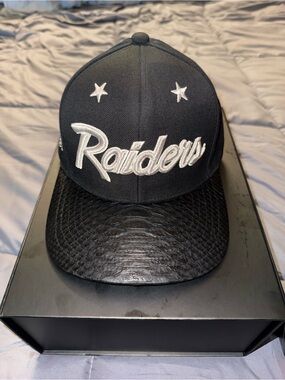 JUST DON x MITCHELL & NESS RAIDERS PYTHON HAT